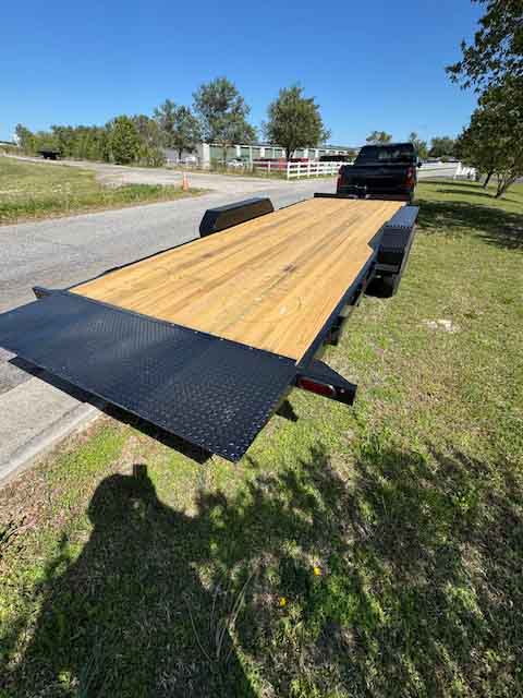 7x20 Tilt Deck Trailer rental view 2 - Neptune Trailer Rentals Virginia Beach